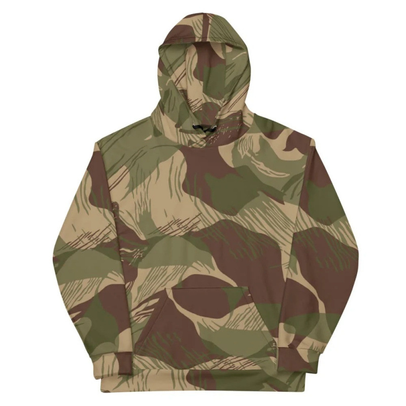 Camouflage Pattern 3D Digital Print Hoodie photo 2