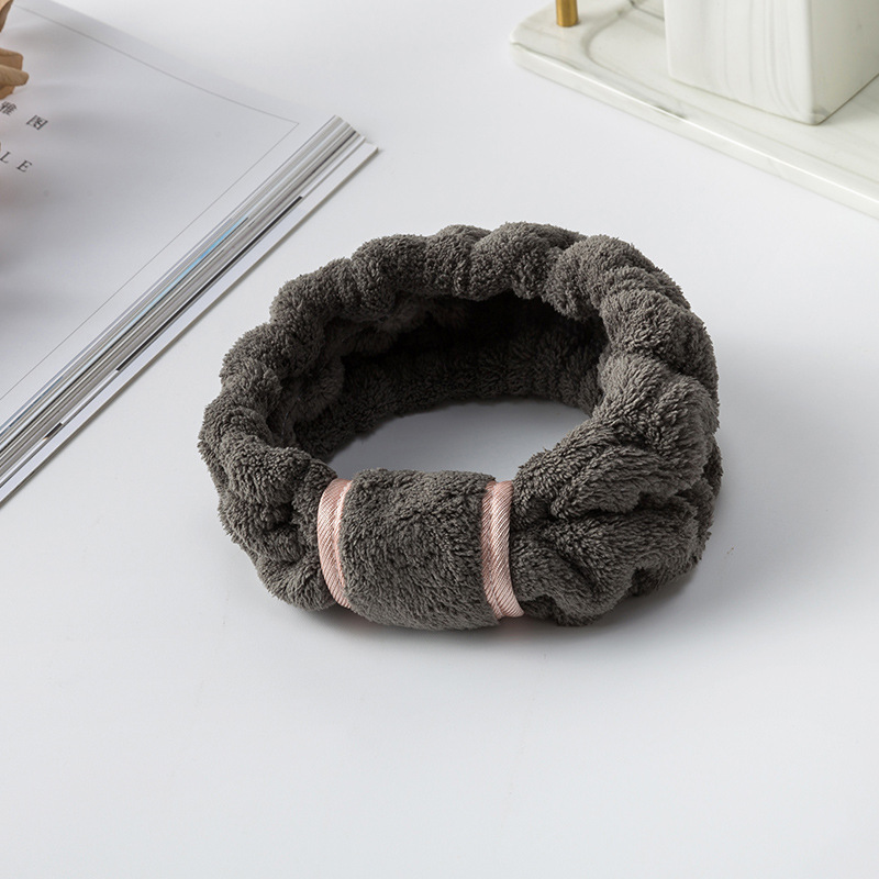 Women's Skincare Face-washing Single-button Headband photo 3