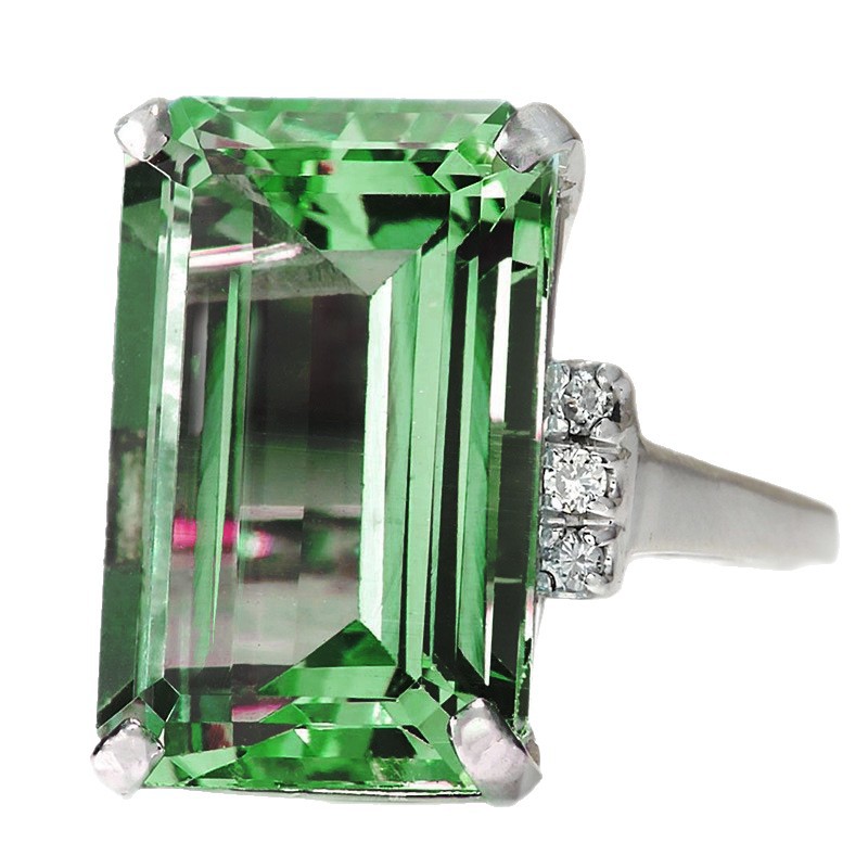 Stylish And Exquisite Citrine Engagement Ring For Women photo 2