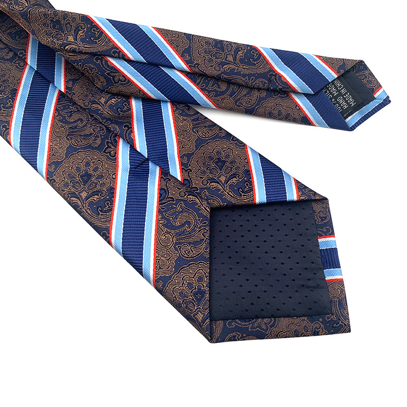 British Gentleman-style Striped Mens Tie For Suiting And Streetwear Coordination photo 7