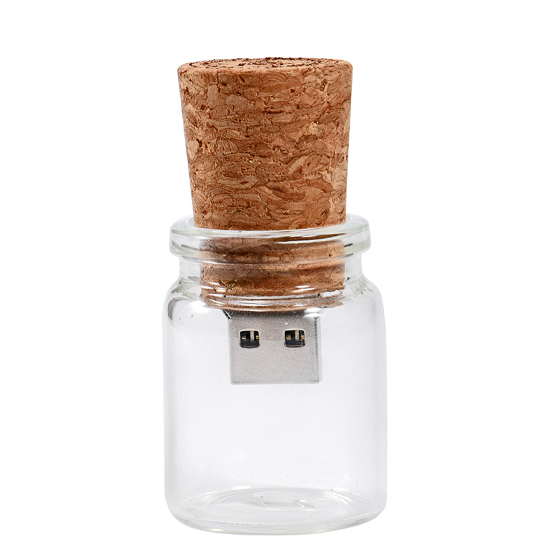 Personalized Wood Lettering Drift Bottle Storage Disk photo 4