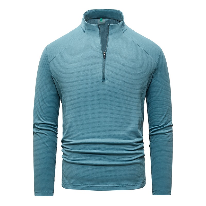New Autumn And Winter Men's Fleece-lined Long-sleeved Shirt photo 8