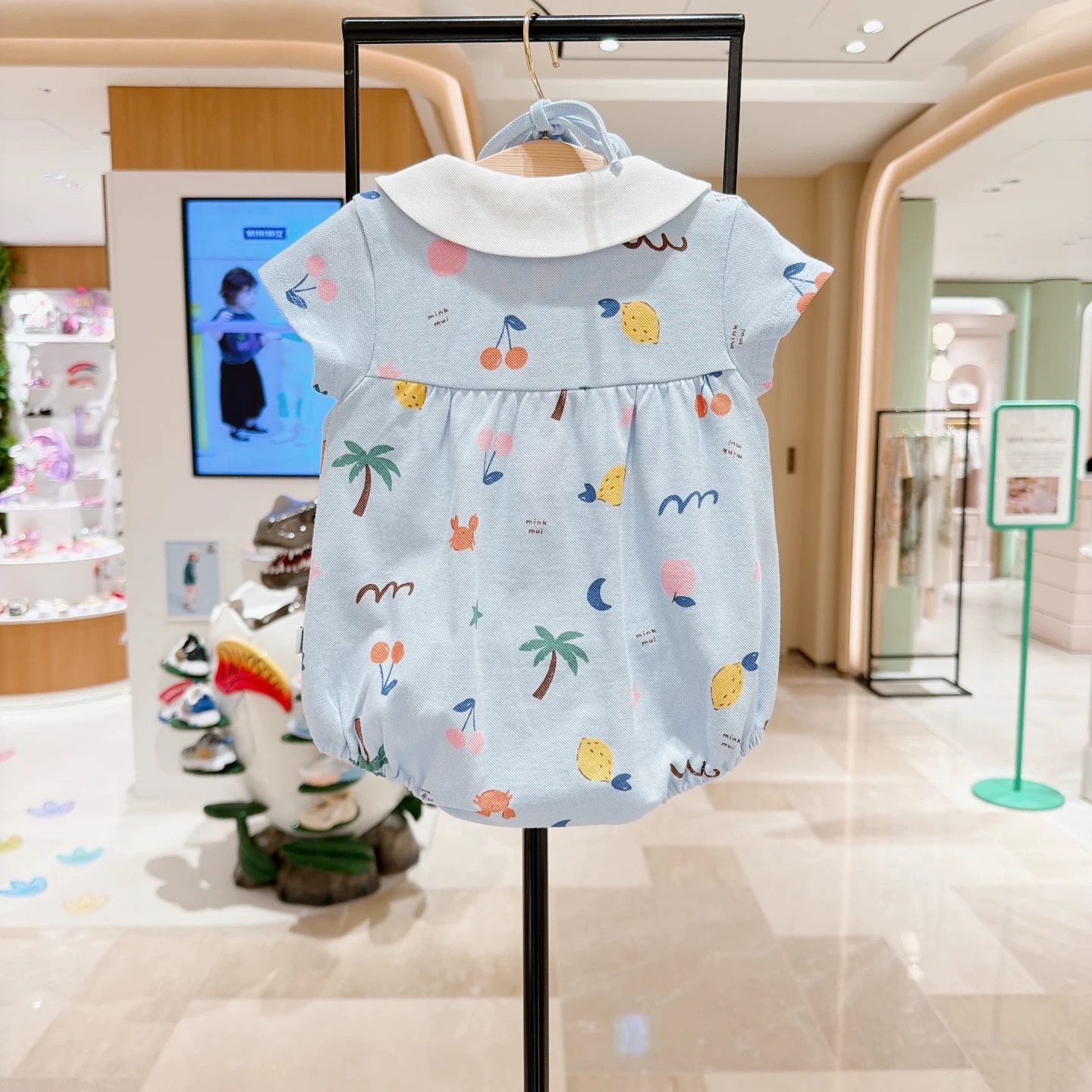 Baby's Refreshing Pure Cotton One-piece Romper photo 3