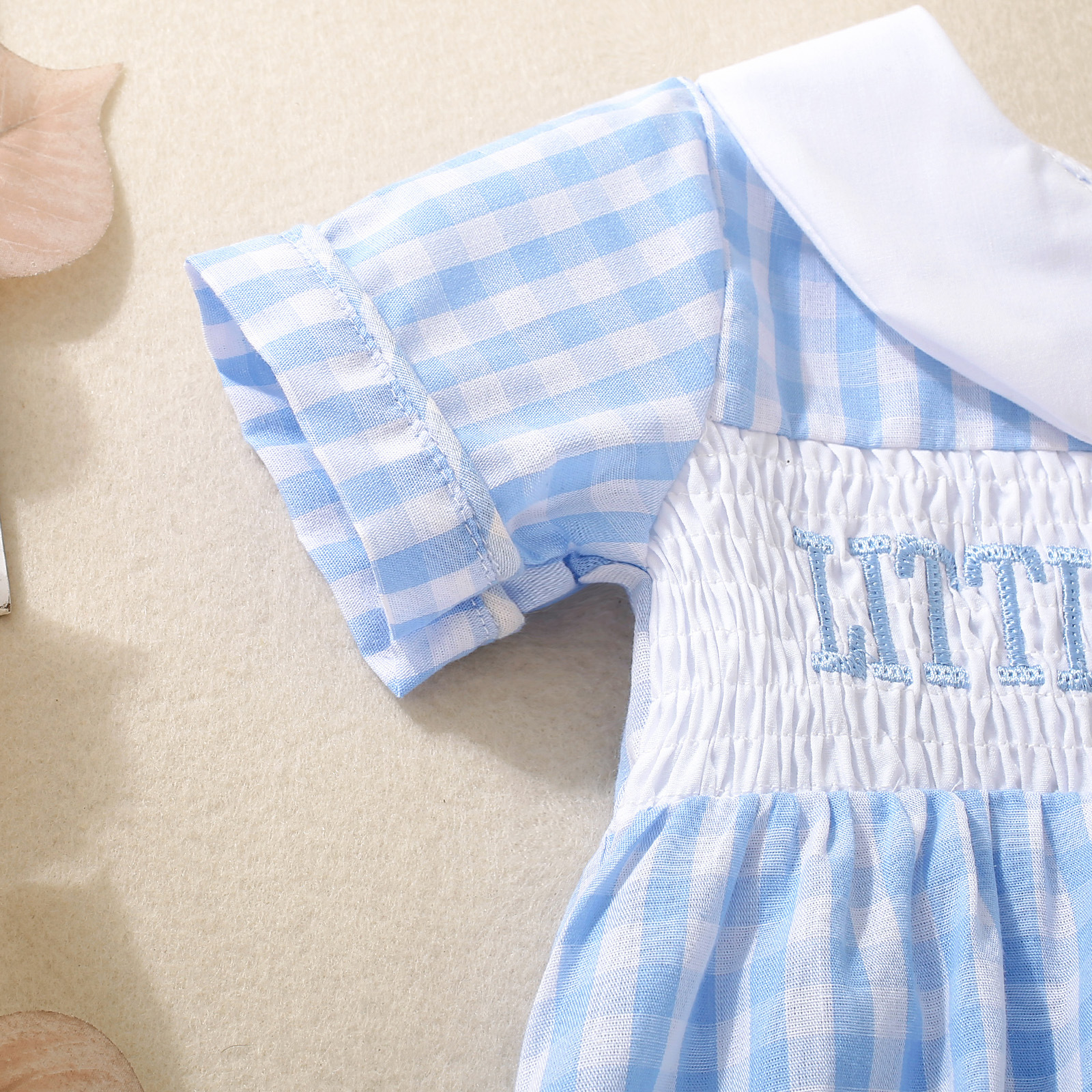 Infant And Toddler Girls Triangular Romper photo 4