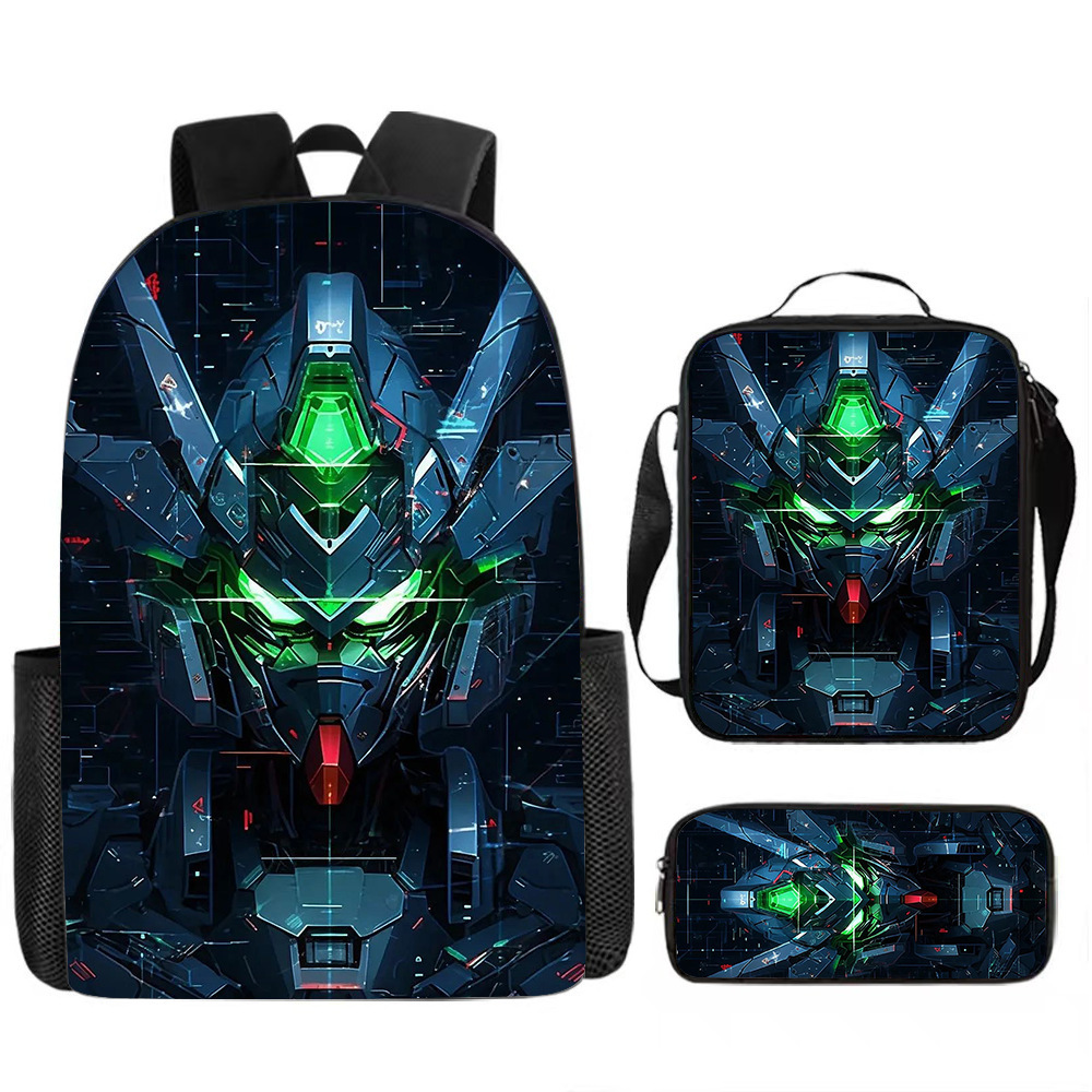 Mechanical-style Backpack With Large-capacity Storage And Dual Shoulder Straps photo 7