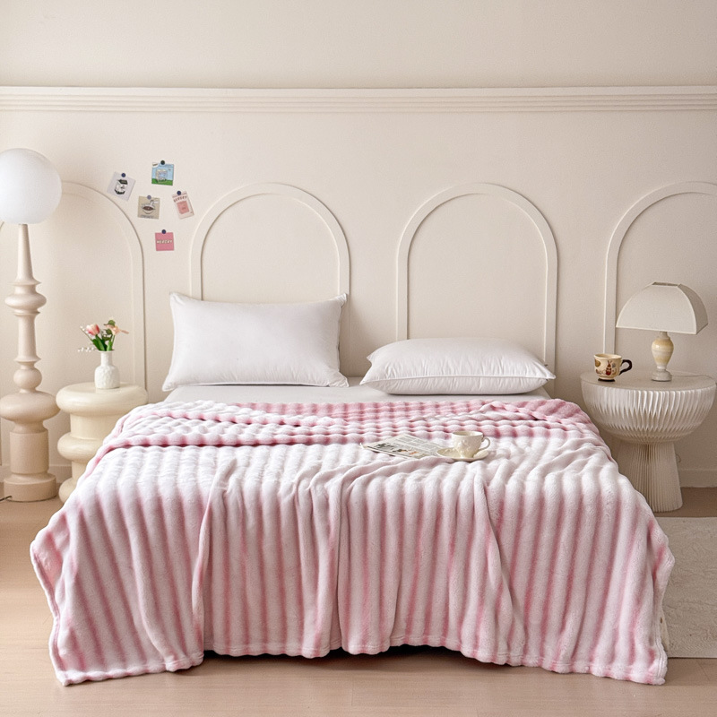 Thickened Plush Home Nap Blanket photo 2