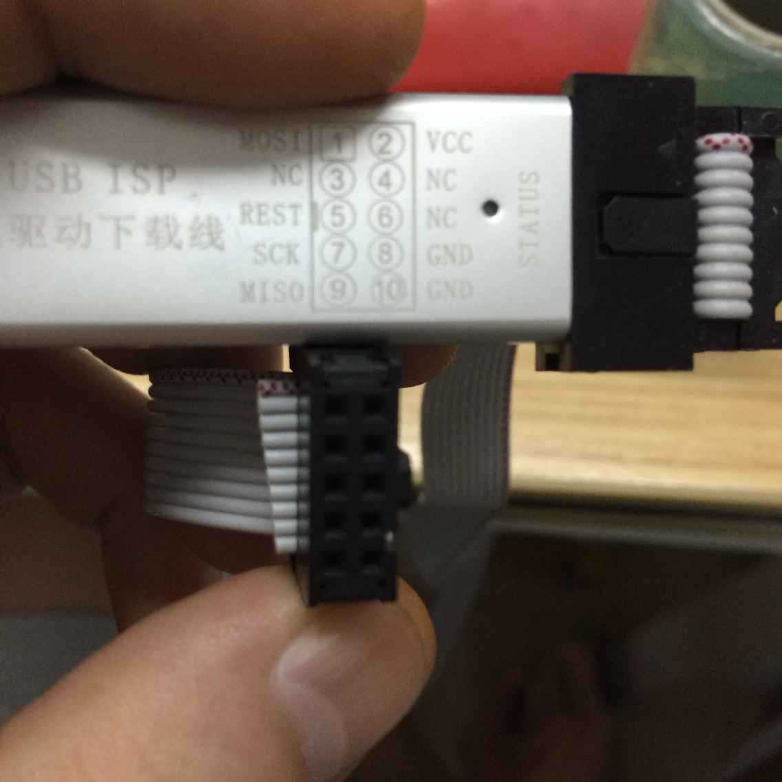 51 Single Chip Microcomputer Download Cable USB ISP Programming Burner photo 6