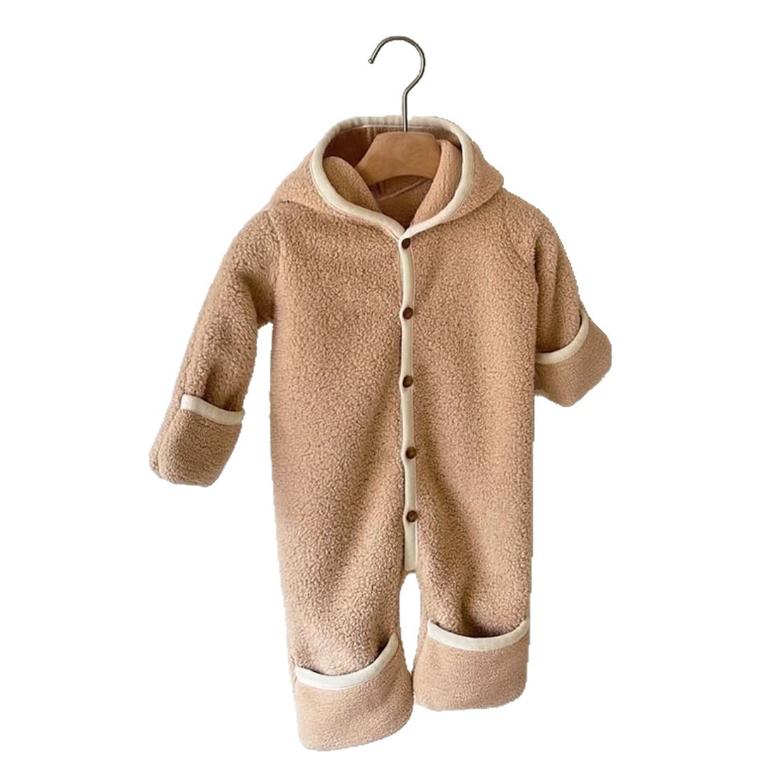 Winter Thickened One-Piece Romper For Babies photo 5