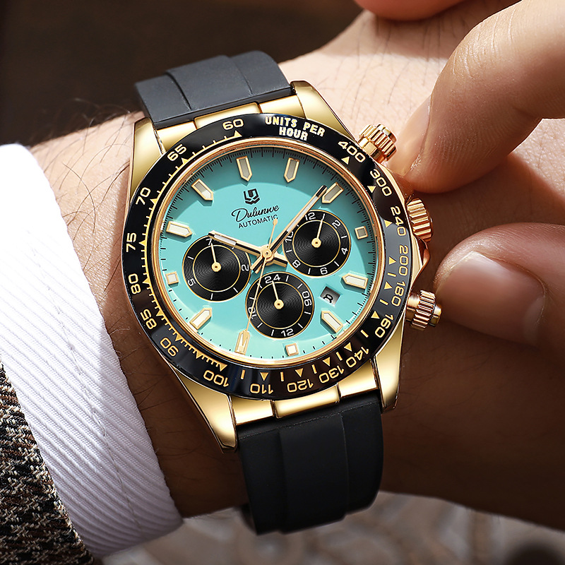 Mens Fashionable And Trendy Fully Automatic Mechanical Watch photo 1