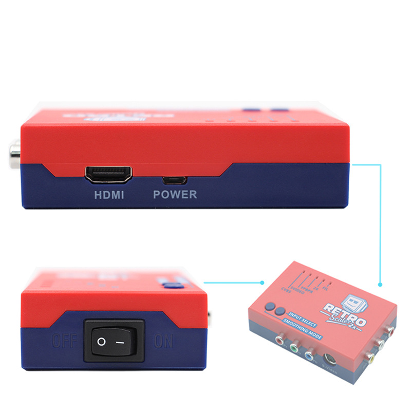RetroScaler2x AV-to-HDMI Line Doubling Converter OSSC Adapter ODV Version photo 5