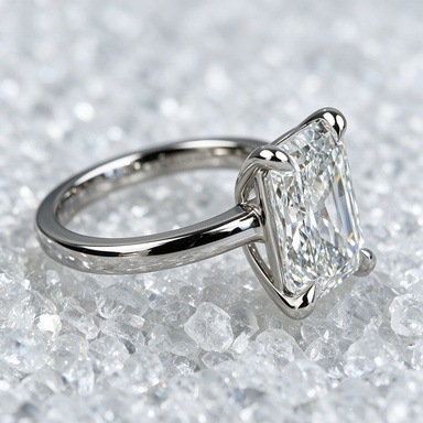 Luxury Zircon Rectangular Ring For Women Elegant Minimalist And Timeless photo 4