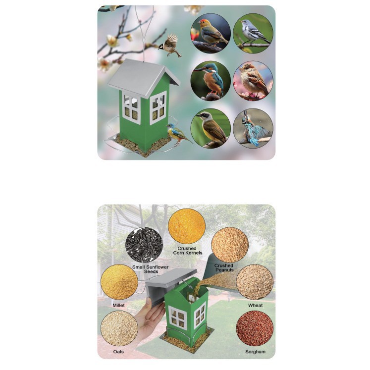 Feeder Outdoor Bird Cage Iron Bird Cage Hummingbird Supplies Bird Supplies photo 4