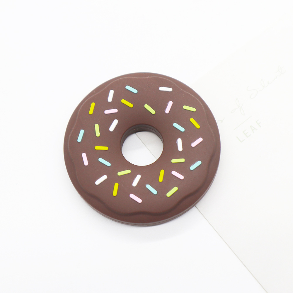 Food-grade Silicone Donut Baby Teether photo 5
