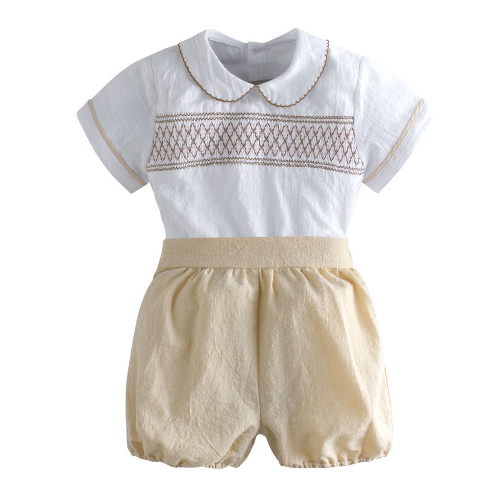 Comfortable Short-sleeve And Shorts Set For Boys photo 5