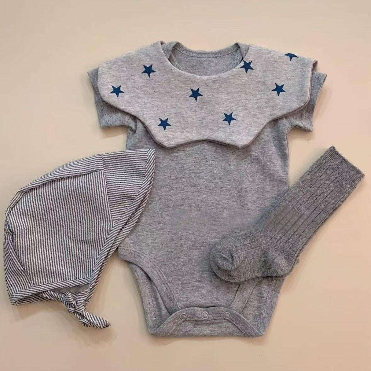 Baby Warm Comfortable Breathable Pure Cotton Triangle Crawling photo 3