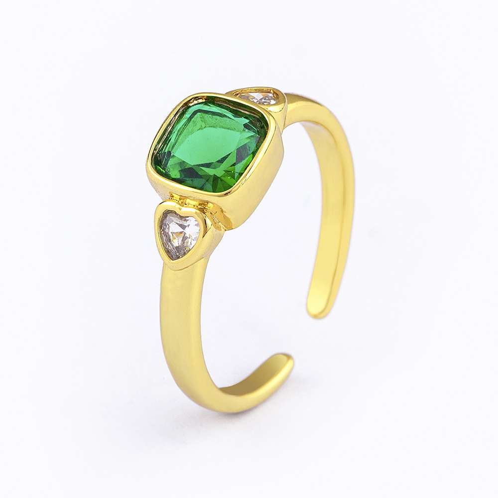 Elegant Micro-Pave Heart-Shaped Diamond Ring For Women photo 3