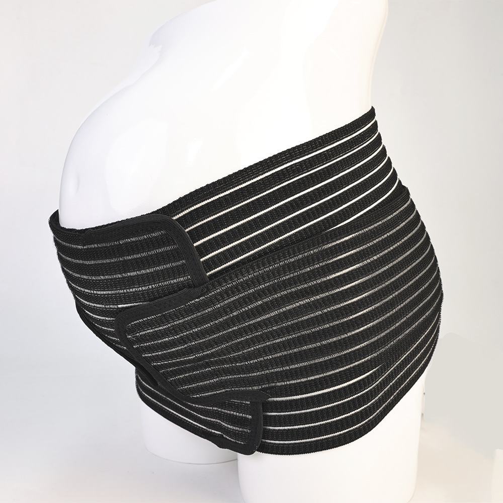 High-elastic Breathable Multi-purpose Postpartum Belly Band With Three Ear Loops photo 2
