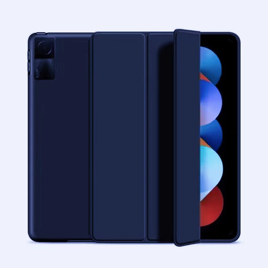 Honeycomb Three Fold Anti Drop Silicone Flat Protective Cover photo 7