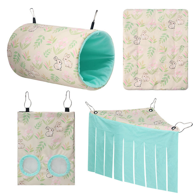 Drilling Tunnel Straw Bag Hideaway Pet Bed photo 5