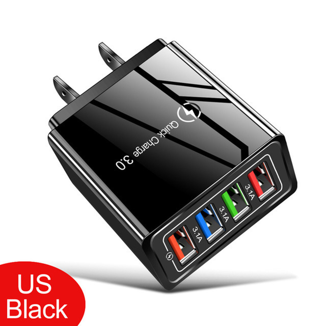 Luminous Color Mobile Phone Charging Head Intelligent 3A photo 5