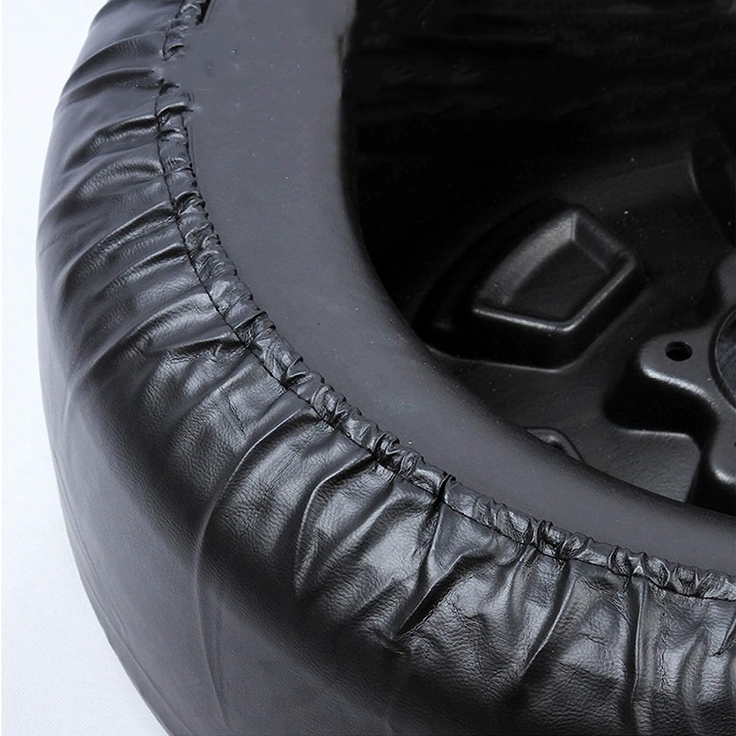Leather PVC Compass Car Spare Tire Cover photo 3