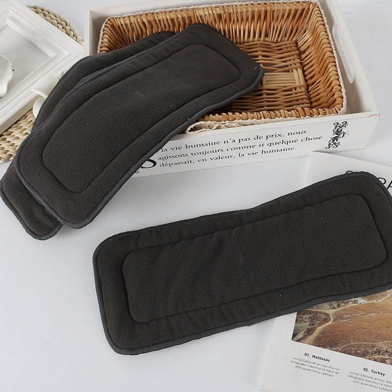 Bamboo Charcoal Fiber Washable Diaper Changing Pad For Babies And Toddlers photo 6