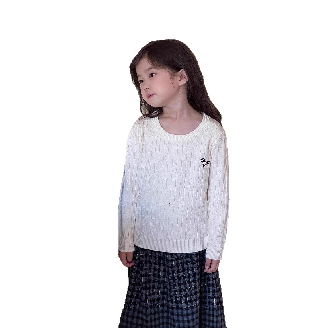 AutumnWinter Cable-Knit Sweaters For Boys And Girls photo 4