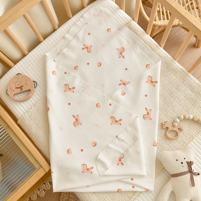 Cotton Baby Swaddle To Prevent The Startle Reflex photo 5