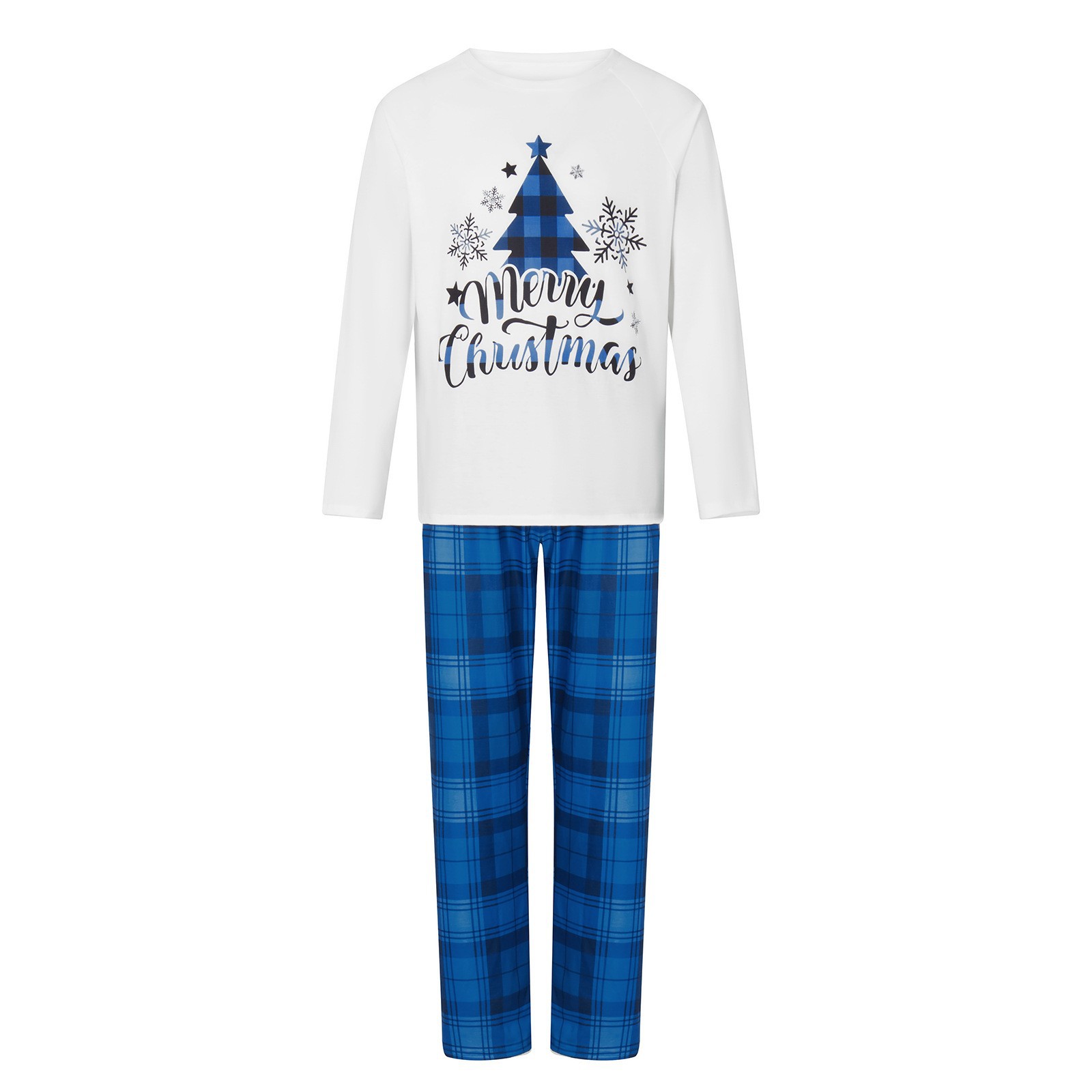 Christmas Cotton Pajama Set, Parent-child Matching Print photo 5