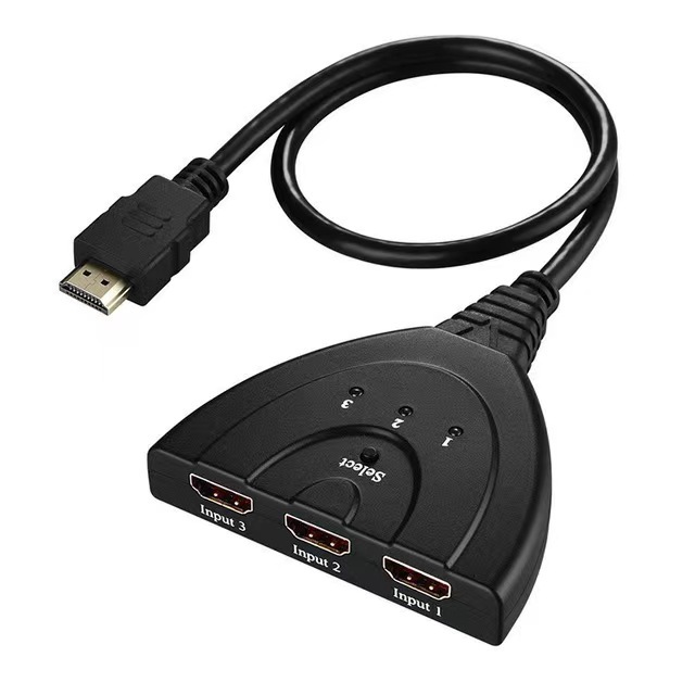 HDMI 3-in-1 With 4K2K High-definition Pigtail 1-in-3 Out photo 5