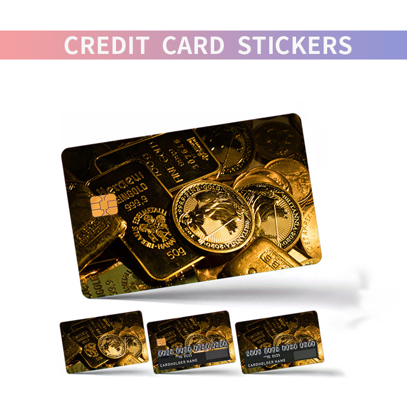 Credit Card Personalized Stickers photo 5