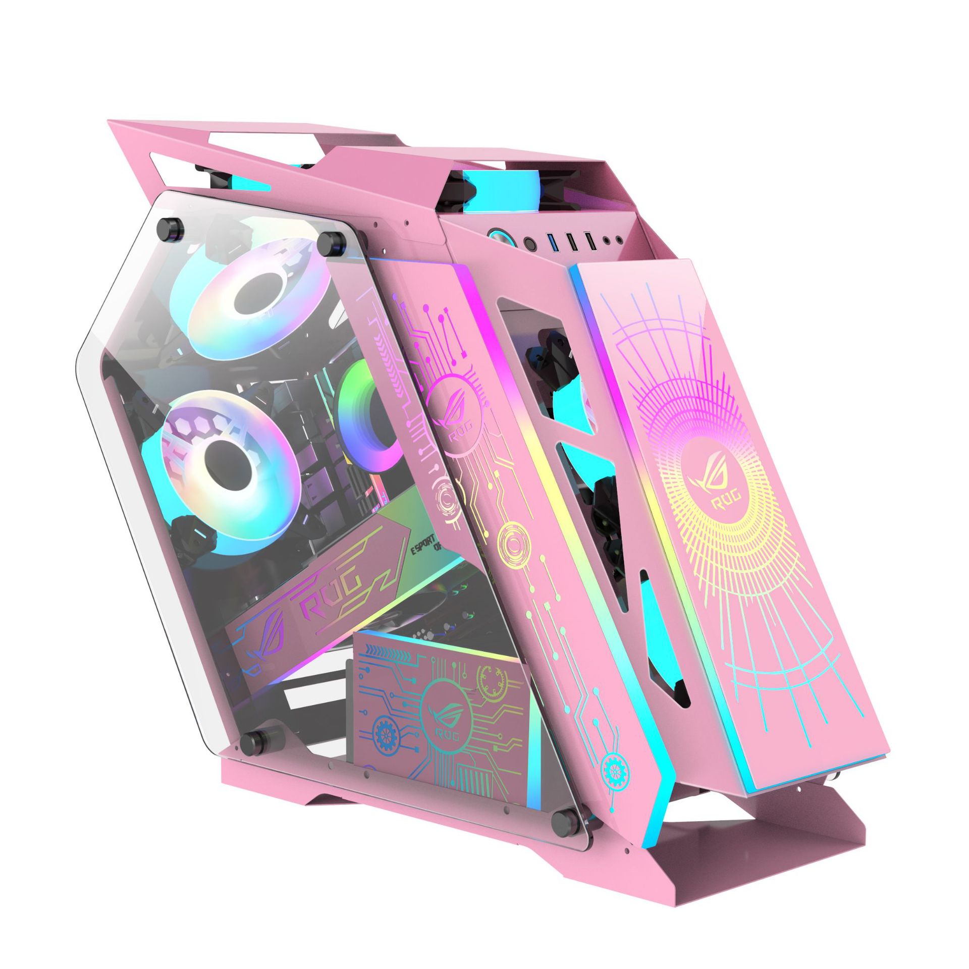 Table-type Box E-sports Internet Coffee Computer Special-shaped Table Box photo 5