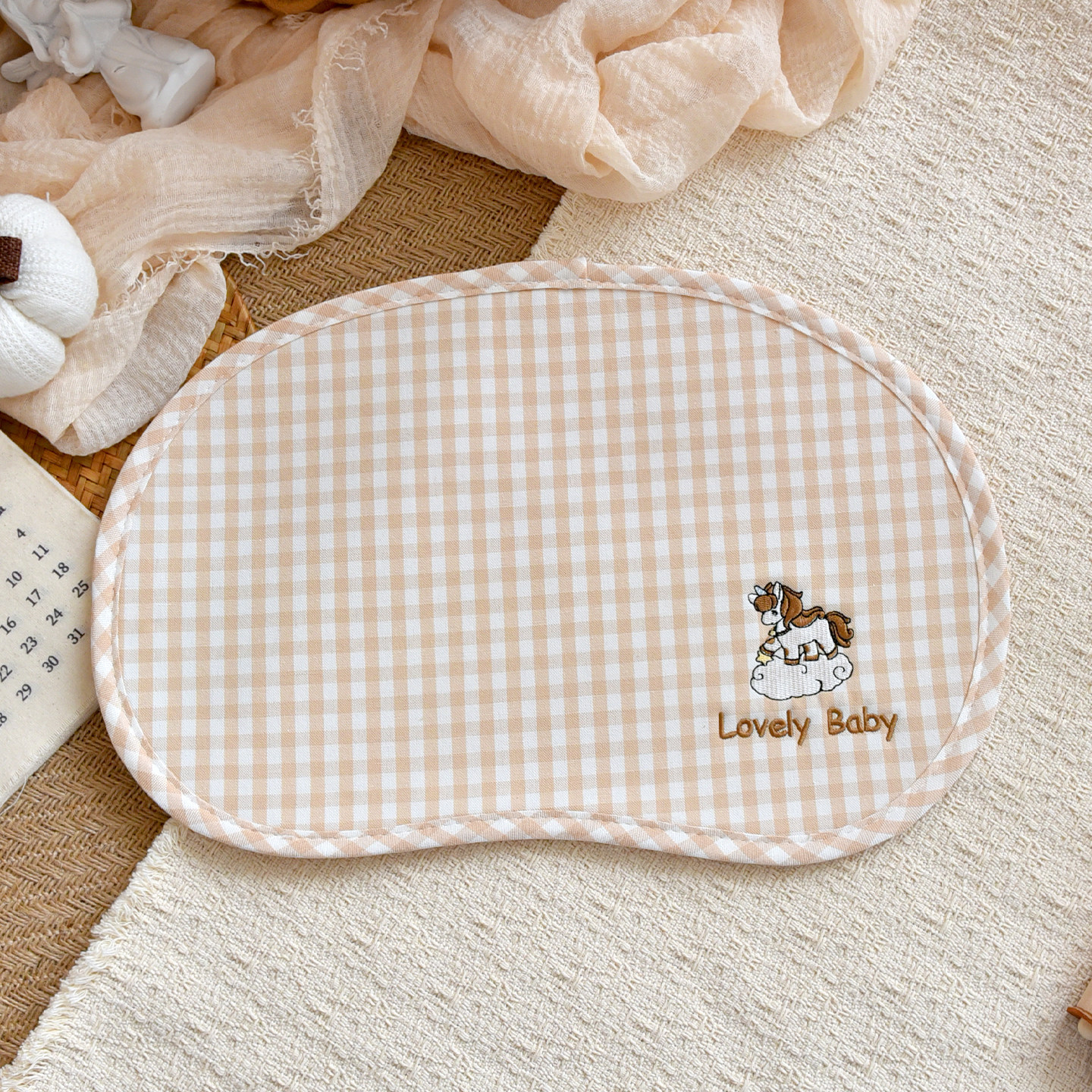 Infant And Toddler Summer Sweat-absorbing, Breathable Pillow Pillow Pad photo 6