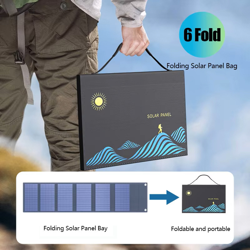 Solar-powered Foldable USB Charger photo 3