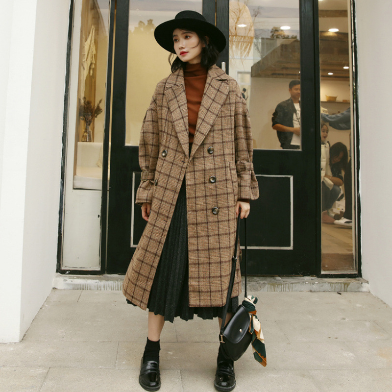 Wool Coat For Students Below-the-knee Length photo 6