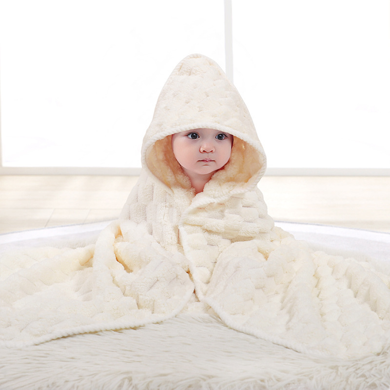 Children's Cartoon Hooded Bathrobe Blanket photo 4