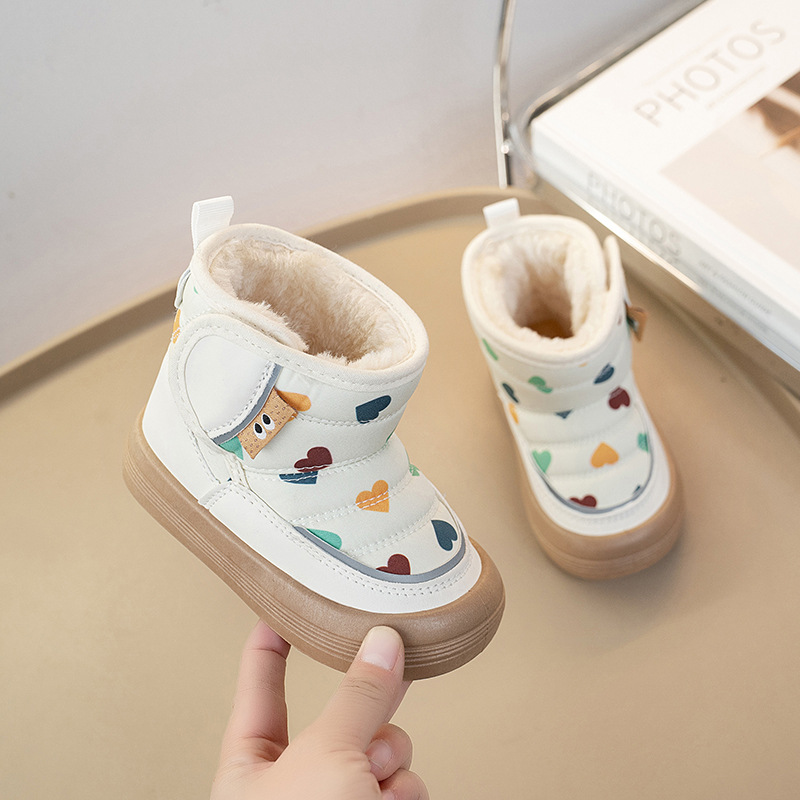 Waterproof Non-slip Warm Cotton Boots For Kids photo 2