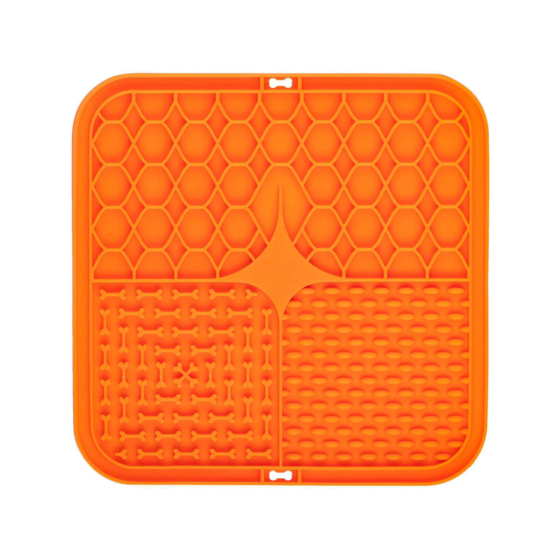 Bottom Suction Cup Non-slip Silicone Pet Slow Food Mat photo 7
