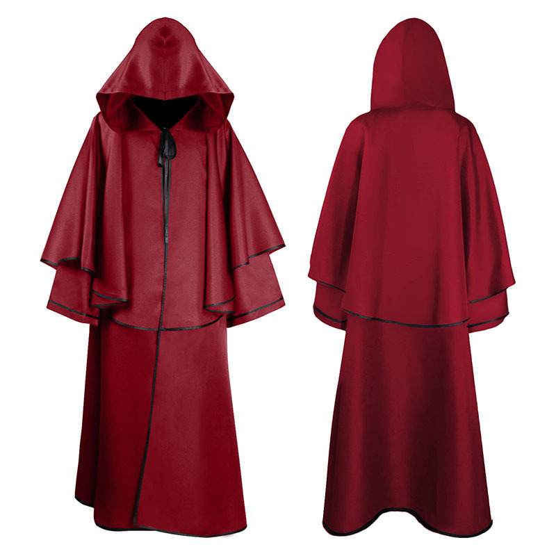Cloak Hooded Robe Cloak Long Robe photo 2
