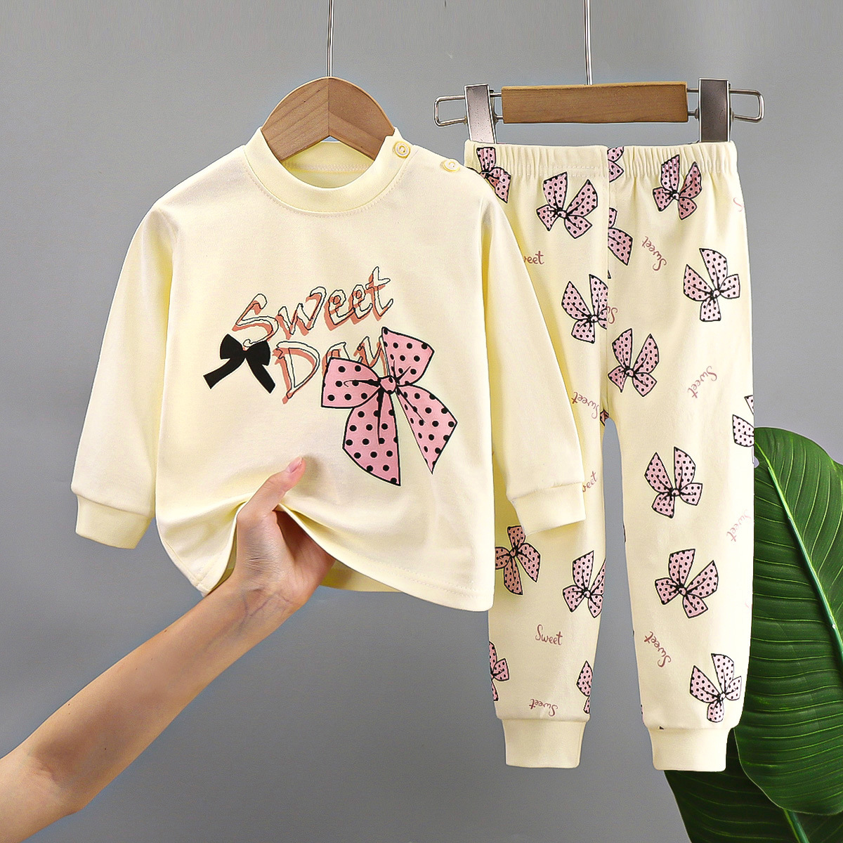 Childrens Underwear Set Pure Cotton Autumn Pants Kids Clothing photo 5