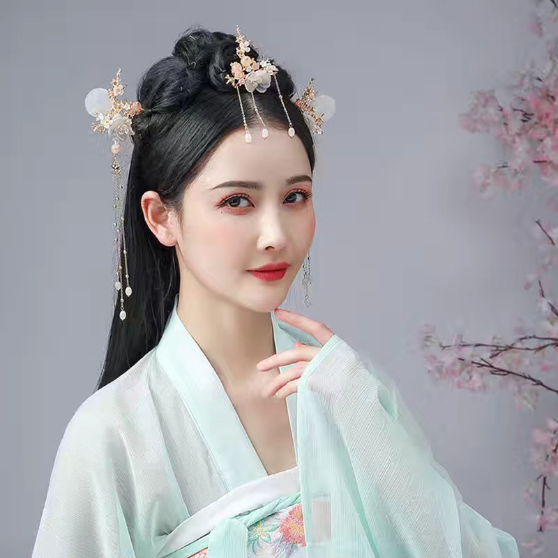 Tassel Full Set Antique Hair Clasp Chinese Style Classical Simplicity Hair Accessories photo 4