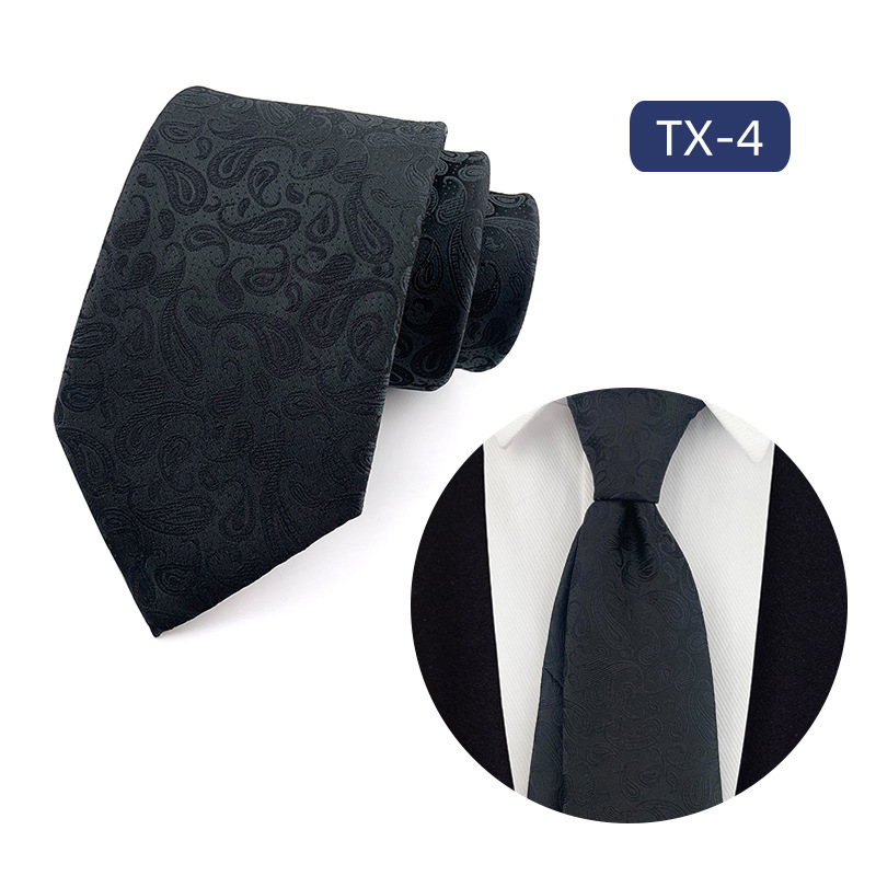 Mens Jacquard Woven Business-casual Tie photo 3