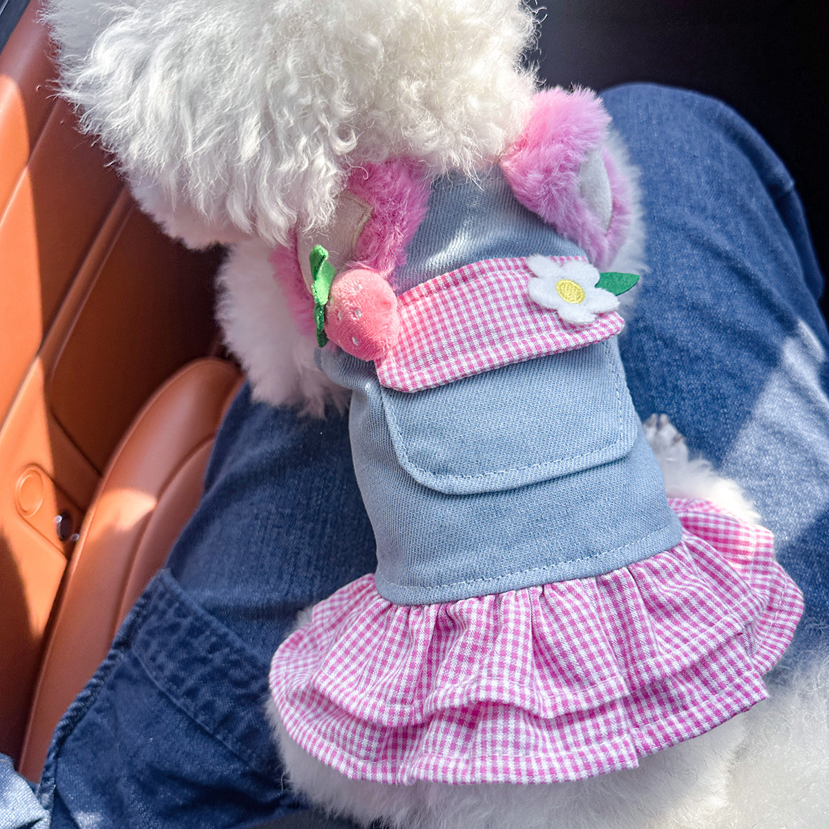 Dog And Cat Clothes Stylish Denim Outfits For Pets photo 2