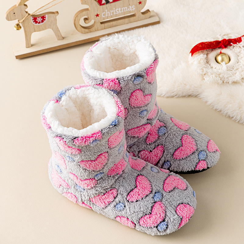 Fleece Lined Extra-thick Floor Shoes photo 3