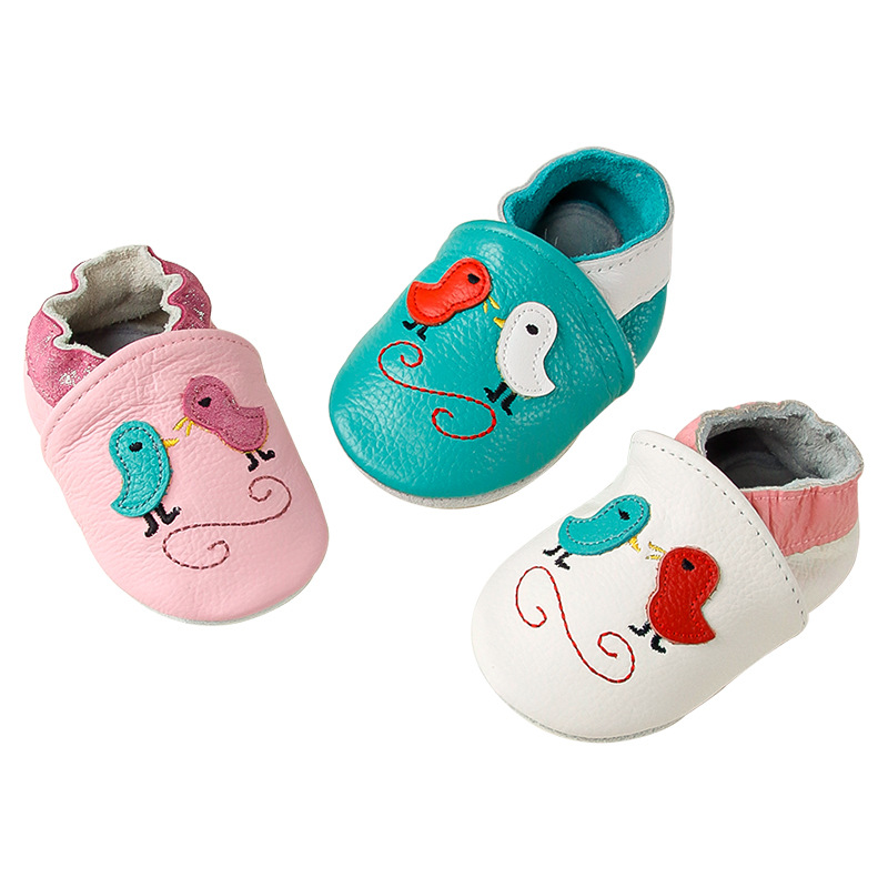 Childrens And Babies Genuine Leather First-walking Shoes photo 7