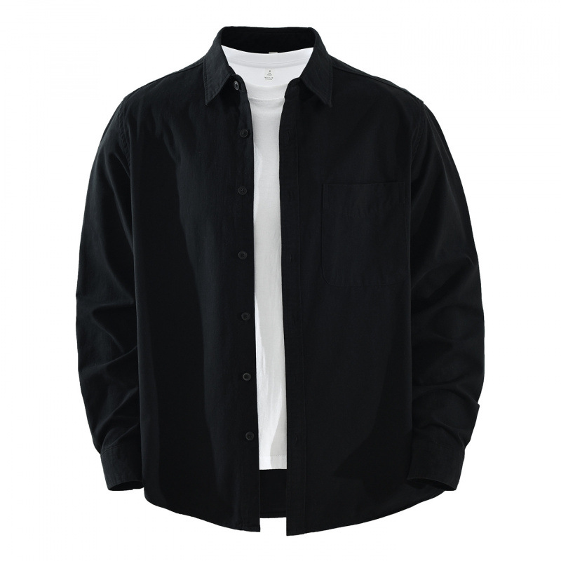 Japanese-style Simple And Fresh Long-sleeve Shirt photo 4
