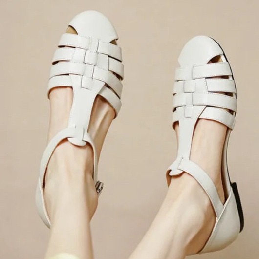 Baotou Sandals Women's Summer Vintage photo 6