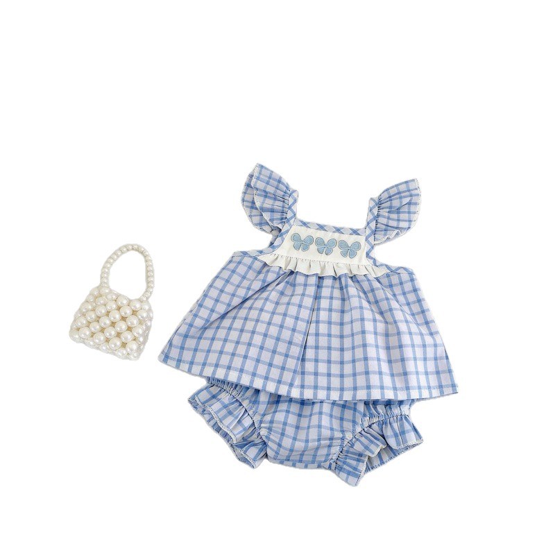 Lotus-leaf-sleeve Camisole Floral Shorts photo 3
