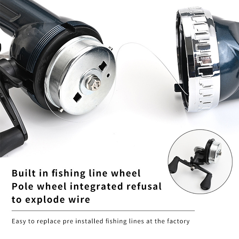 Folding Fishing Rod, One-piece Foldable Rod, Portable photo 4