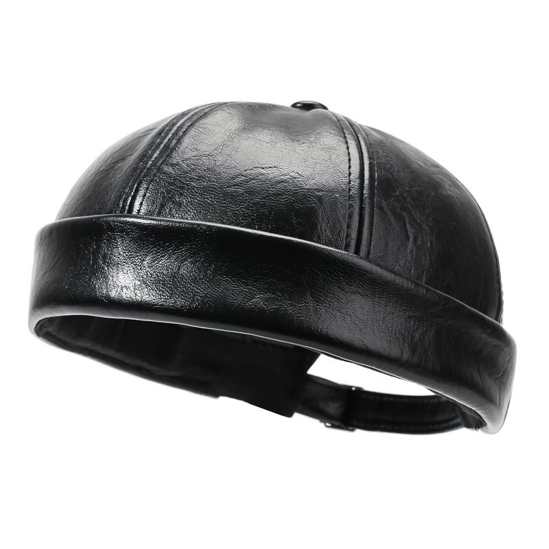 Mens Fashionable Retro Solid-Color Shopkeeper Cap photo 5